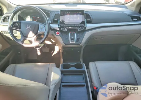 2019 Honda Odyssey Touring from USA, damaged, VIN 5FNRL6H83KB059964